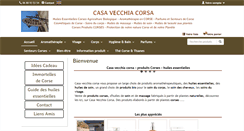 Desktop Screenshot of casavecchiacorsa.fr