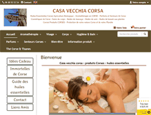 Tablet Screenshot of casavecchiacorsa.fr